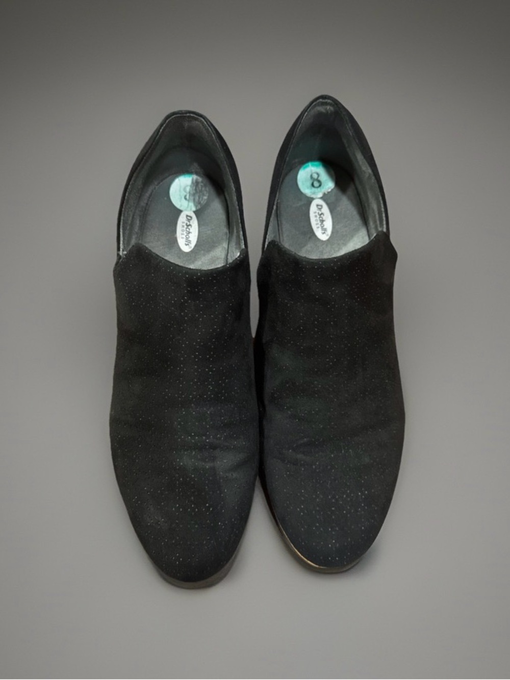Dr. Scholl’s Whereabouts Women’s Size 8 Black Suede Slip-On Comfort Shoes